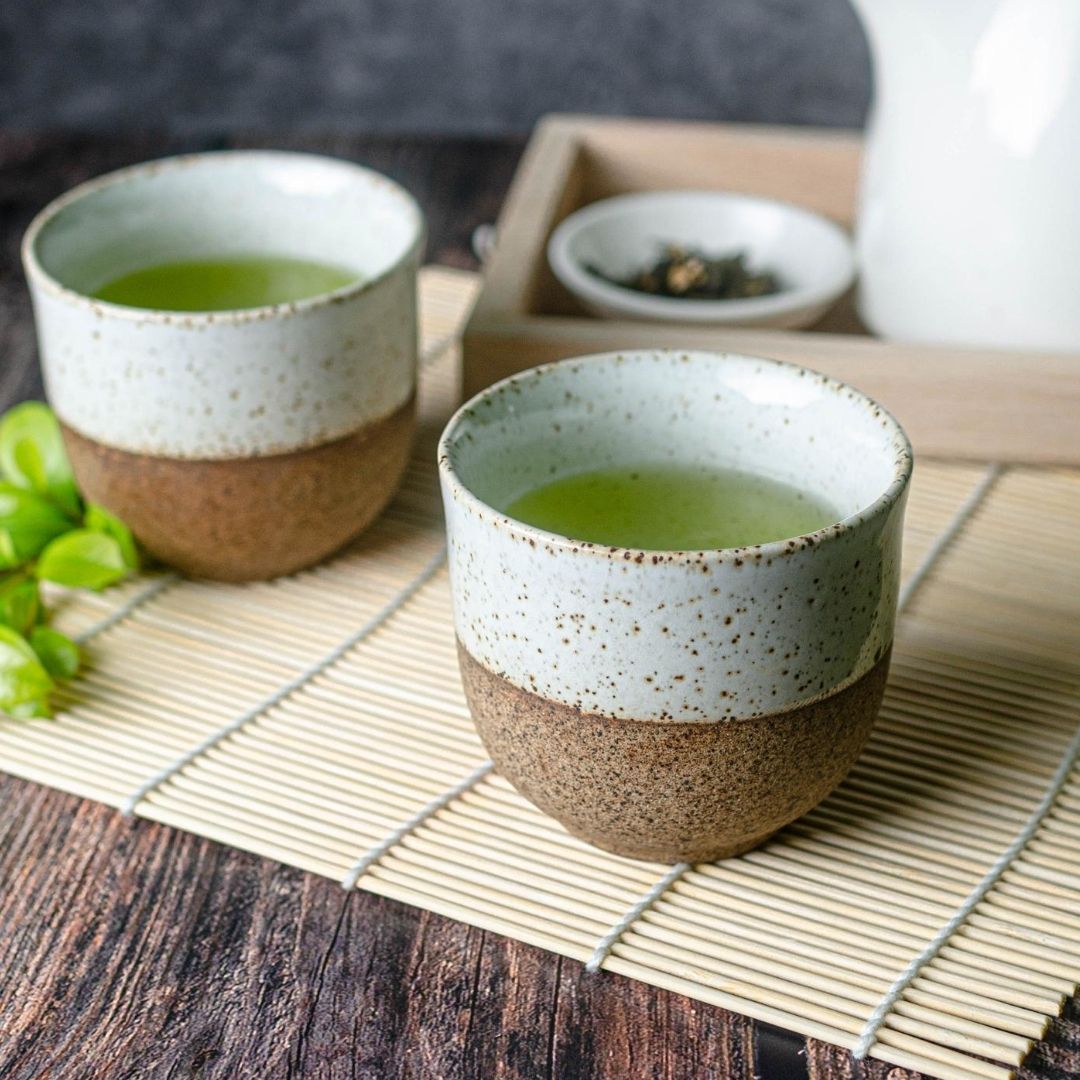 Mark Ceramic ถ้วยชาญี่ปุ่น แก้วชา เซรามิค ceramic tea cup