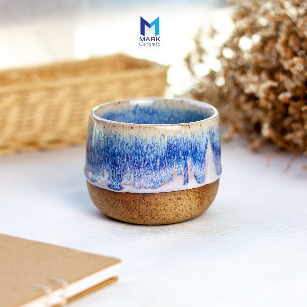 MATCHA CUP ถ้วยชาญี่ปุ่น Japanese tea cup ต้นตำรับญี่ปุ่น ผลิตแบบแฮนเมด โทนสีแห่งโชคลาภและความรุ่งเรือง - Image 8