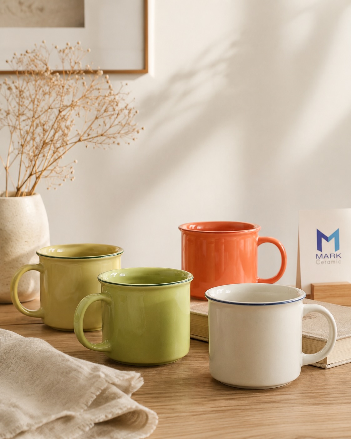 แก้วเซรามิคสไตล์วินเทจ จาก Mark Ceramic
