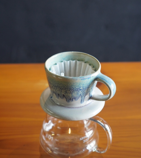 Mark Ceramic Handmade Dripper - Sky blue ceramic Dripper